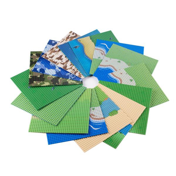 Seabeach Base Plate 32x32 Small Dot Board Compatible with Classic DIY Blocks Sea