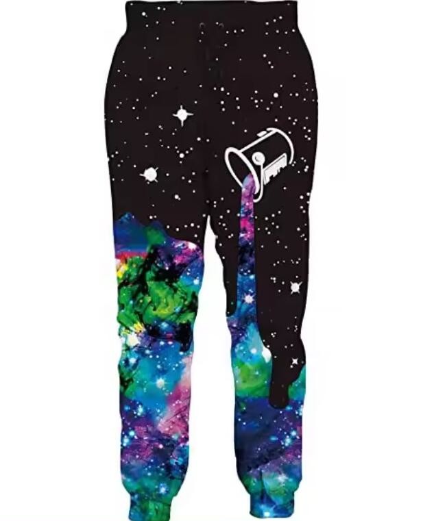 Unisex Sublimation Jogging Pants Fashionable All Over Print Joggers
