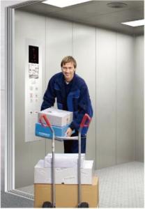 Wholesale Painted Steel Warehouse Freight Elevator For Department Store / Property Center from china suppliers