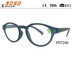 New arrival and hot sale of plastic reading glasses, suitable for women and men