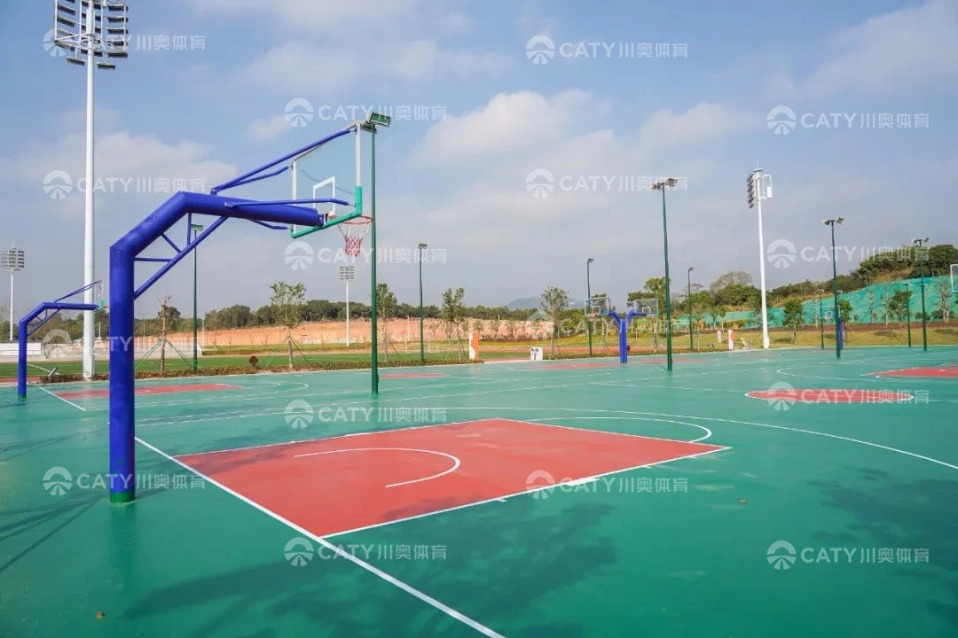 Quick installation Sustainable Prefabricated Acrylic Surface Indoor & Outdoor Basketball Court Covering Volleyball Badminton Tennis For Sports Field