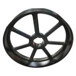 OEM Taper Lock V Belt Pulley Grey Iron Casting Black Color