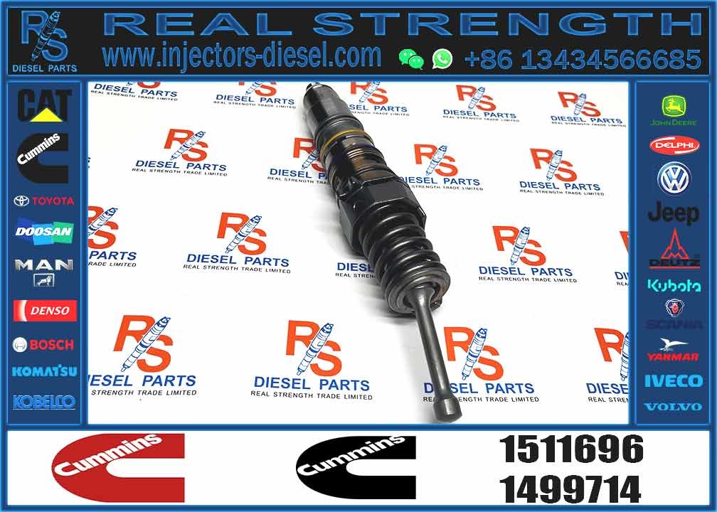 Common Rail Injector Fuel Injector 1499714 1464994 1521977 1511696 For QSKX15 Excavator QSX15 ISX15 X15
