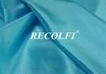 Women's Activewear Polyester Spandex Fabric Anti UV Ocean Blue Protecting