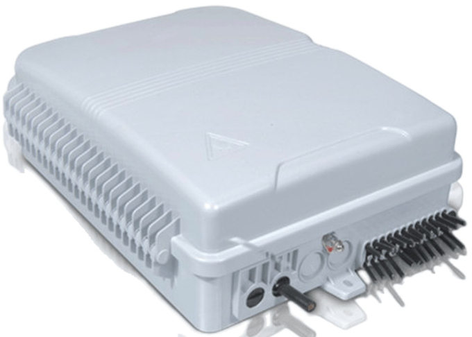 16F 1x16 Fiber Optic Splitter Box Waterproof Wall Mount Splitter IP66