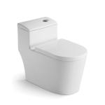 Hotel One Piece Toilet White Ceramic WC S Tarp Toilets Set Toilet Bowl