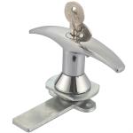Meigu MS307 Zinc Alloy Latch Door Handle Lock Base Lock Industrial Metal Cabinet