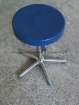 Round FRP School Lab Chairs Pneumatic Adjustment Fixed Or Moving Feet
