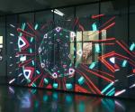 High Brightness P7.8 Transparent Glass Led Screen 281trillion IC 2038