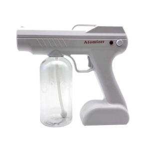 Wholesale wireless Disinfection spray gun blue light nano disinfection gun disinfection and sterilization atomizer sprayer from china suppliers