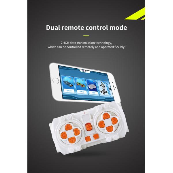 Children Electric Toy Building Blocks Real Toy Car Remote Control for Unisex Toddlers