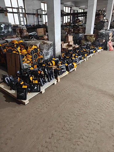 15 Ton Grey PU Wheel Shipping Container Lifting Equipment System Lift Jacks for Easy Transportation