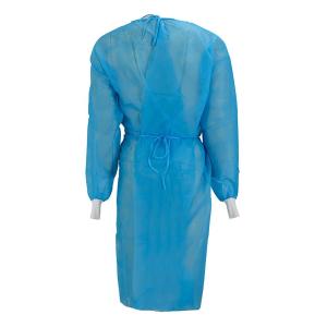 Wholesale Non Sterile 10 Pcs / PE Bag Disposable Isolation Gowns from china suppliers