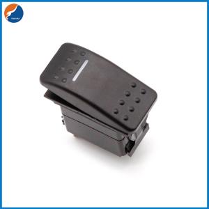 Wholesale 12V 24V 10A 20A ABS Marine Boat Rocker Switch With LED from china suppliers