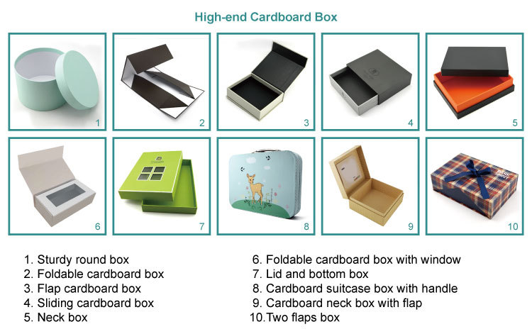 Customized Luxury Gift Paper Packaging Box Rigid Paper Box With Magnetic Closure