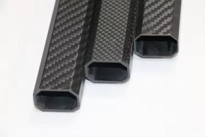 Wholesale Mold free high strength carbon fibre tube carbon fiber square tube with glossy finish from china suppliers