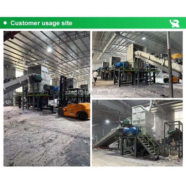 Heavy Duty Double Shaft Shredder for Industrial Solid Waste & Mixed Waste Recycling