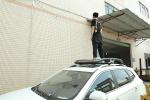 Tacoma Tundra Black Universal Cargo Luggage Roof Rack Carrier For Suv
