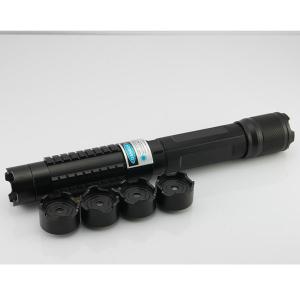 Wholesale 445nm 1000mw blue laser pointer flashlight with rechargeable battery and goggles from china suppliers