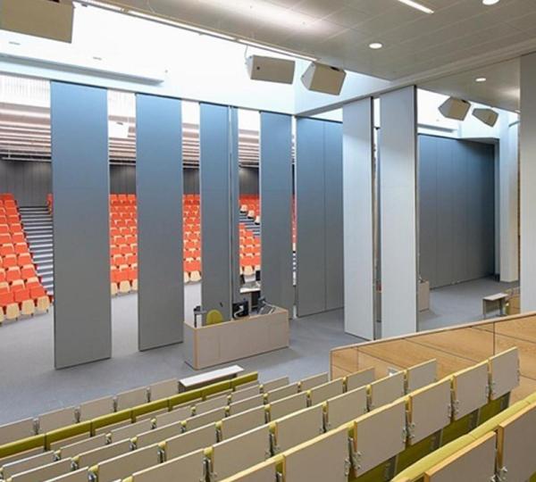 OEM Acoustic Partition Wall 85 MM Demountable Separation Shutter Removable