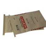White Brown Kraft Paper Packaging Bags Full Cream Milk Powder Multi Wall