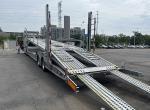 8 Tire Double Floor Steel Chassis Auto Vehicle Transporter for 6/8/10 Units Car
