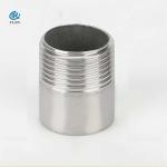 ASTM A733 Male Threaded NPT PN10 TBE PBE Oil / Galvanized / Pipe Nipple