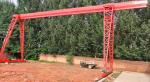 MH 3t Electric gantry crane，Outdoor stockyard, gantry crane, electric hoist