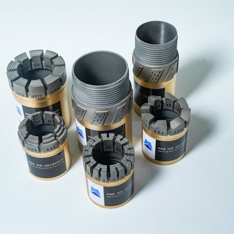 Sand Profile Impregnated Diamond Core Bit Fractured Formation Complete Core