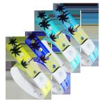 Comfortable PVC Customized Wristbands For Events Wear Resistant Bracelets