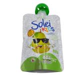 Low cost wholesale self-standing plastic bags OEM brand digital printing with