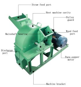 Wholesale Wood Log Hardwood Shaving Mill Machine / Wood Shaving Crusher from china suppliers