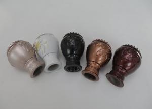 Wholesale 28mm Black Curtain Rod Ends from china suppliers