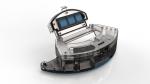 Tangle Free Robot Floor Mop Cleaner For Hard Floor Powerful Suction Auto Charge