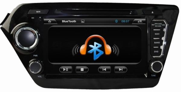 Ouchuangbo Car GPS 3G Wifi Navi DVD Radio Player for Kia K2 /RIO 2011-2012 Pure