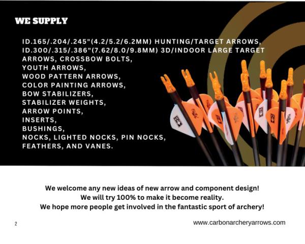 Wholesale Tukey And Deer Hunting Arrows, Target Arrows ,3D Archery Arrows,