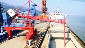 Wholesale Red Screw Unloader 200 ~ 1000t/H 30 Degree Lifting Up Probing Down Q235B from china suppliers