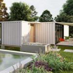 Customized Color 40ft 20ft Modern Luxury Garden Hotel Mobile Small House Quick