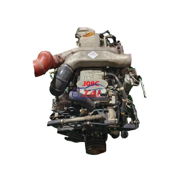Stainless Steel Complete Engine Assy J08C Used Engine Parts from Japan with