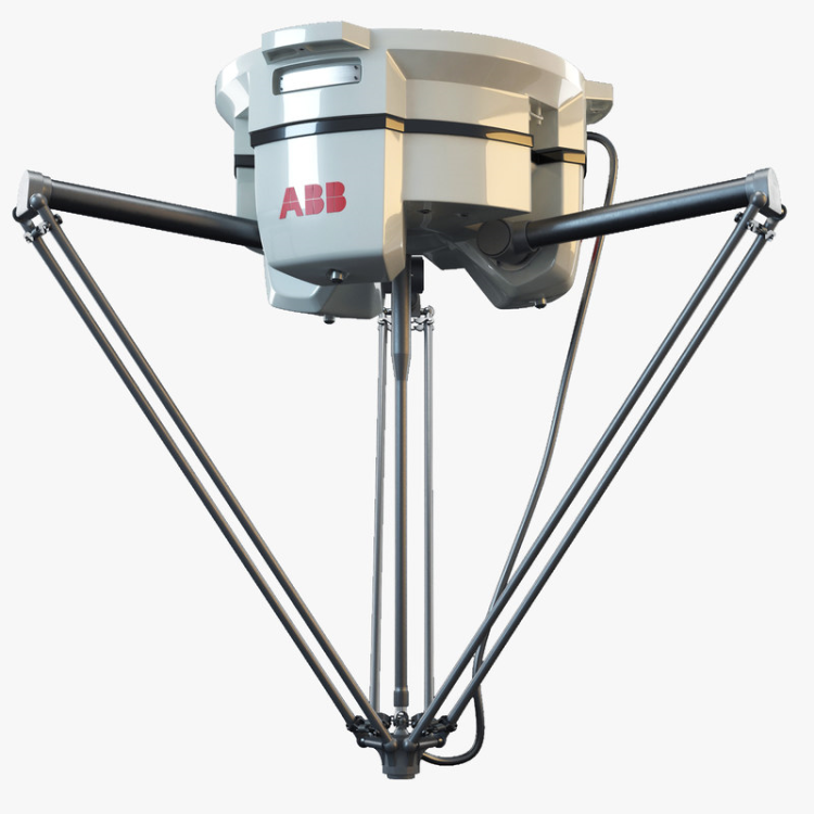 ABB Industrial Smart Robot Arm IRB 360 3 / 4 Axis With CNGBS Guide Rail Pick And Place Machine Delta Robot