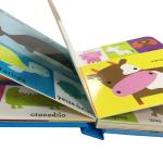 157gsm C1S Book Printing Services Hardcover Color Printing Children 8.25 X 8.25