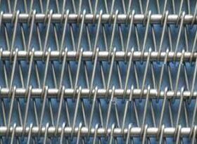 Wholesale Flat Round 5mm Stainless Steel Conveyor Belt Stable Structure from china suppliers