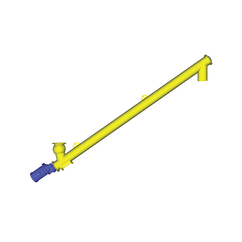 OEM Custom Powder Conveying Equipment Stainless Steel Screw Auger Conveyor with Hopper