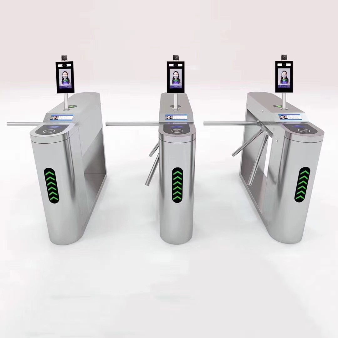 GB304 Stainless Steel 550mm Facial Recognition Turnstile