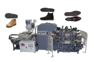 Wholesale Plastic / Canvas Shoe Sole Making Machine 10 / 12 Stations with 2 Years Gurantee from china suppliers