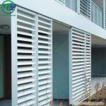 Building Decorative Aluminum Sun Shade Louvers Interior Or Exterior Wall Blinds