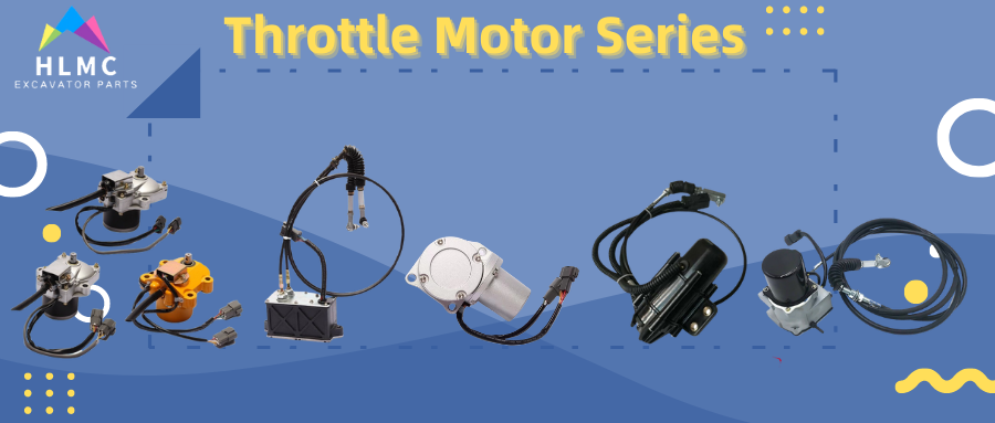 AC1500 12941 SANY Excavator Throttle Motor Construction Machinery Parts
