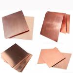 C11000 C101 2-90mm Copper Sheet Plate Hard Half-Hard 99.9% Pure Copper Red