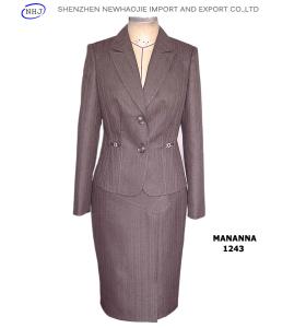 Wholesale ladies business suit for women skirt (2 pcs) from china suppliers