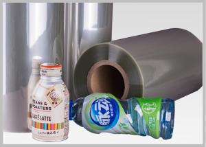 Wholesale CE Durable Bottle Label Shrinkable Plastic Film , Shrink Wrap Plastic Film from china suppliers